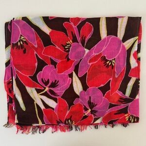 Kate Spade Floral Scarf